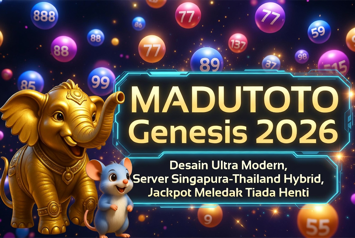 MADUTOTO Genesis 2026: Desain Ultra Modern, Server Singapura-Thailand Hybrid, Jackpot Meledak Tiada Henti